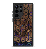 Galaxy S22 Ultra Wood Phone Case - Vickie (Pattern, 802163)