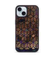 iPhone 15 Wood Phone Case - Vickie (Pattern, 802163)