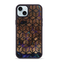 iPhone 15 Plus Wood Phone Case - Vickie (Pattern, 802163)