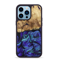 iPhone 14 Pro Max Wood Phone Case - Lilah (Purple, 802170)