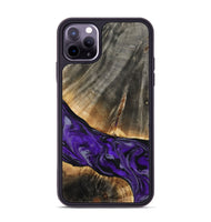 iPhone 11 Pro Max Wood Phone Case - Miller (Purple, 802171)