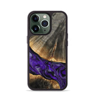 iPhone 13 Pro Wood Phone Case - Miller (Purple, 802171)