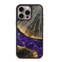 iPhone 15 Pro Max Wood Phone Case - Miller (Purple, 802171)