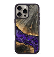 iPhone 16 Pro Max Wood Phone Case - Miller (Purple, 802171)