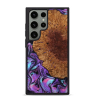 Galaxy S24 Ultra Wood Phone Case - Sheryl (Purple, 802172)