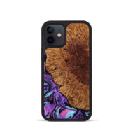 iPhone 12 mini Wood Phone Case - Sheryl (Purple, 802172)