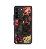 Galaxy S22 Wood Phone Case - Ensley (Red, 802173)
