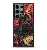 Galaxy S23 Ultra Wood Phone Case - Ensley (Red, 802173)