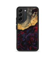 Galaxy S22 Wood Phone Case - Camren (Red, 802174)