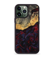 iPhone 13 Pro Max Wood Phone Case - Camren (Red, 802174)