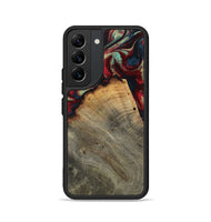 Galaxy S22 Wood Phone Case - Marlon (Red, 802175)