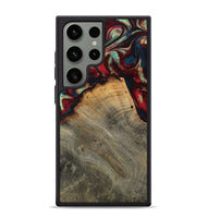 Galaxy S24 Ultra Wood Phone Case - Marlon (Red, 802175)
