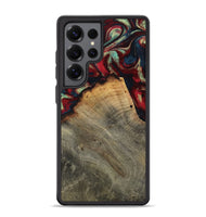 Galaxy S25 Ultra Wood Phone Case - Marlon (Red, 802175)