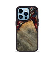 iPhone 14 Pro Wood Phone Case - Marlon (Red, 802175)