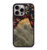 iPhone 15 Pro Max Wood Phone Case - Marlon (Red, 802175)