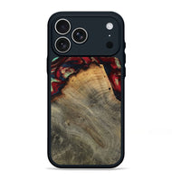 iPhone 17 Pro Max Wood Phone Case - Marlon (Red, 802175)