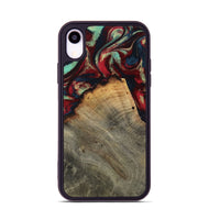 iPhone Xr Wood Phone Case - Marlon (Red, 802175)