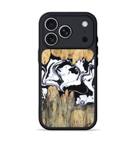 iPhone 17 Pro Wood Phone Case - Norris (Black & White, 802176)