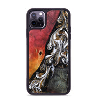 iPhone 11 Pro Max Wood Phone Case - Drake (Black & White, 802177)