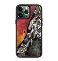 iPhone 13 Pro Max Wood Phone Case - Drake (Black & White, 802177)