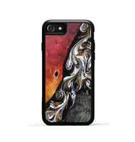 iPhone SE Wood Phone Case - Drake (Black & White, 802177)