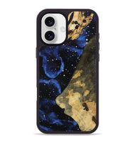 iPhone 16 Plus Wood Phone Case - Roxann (Cosmos, 802180)