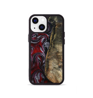 iPhone 13 mini Wood Phone Case - Cierra (Red, 802194)