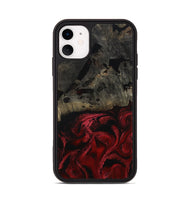 iPhone 11 Wood Phone Case - Merry (Red, 802195)