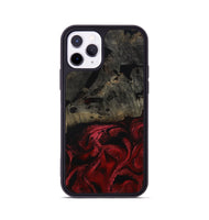 iPhone 11 Pro Wood Phone Case - Merry (Red, 802195)