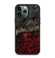 iPhone 13 Pro Max Wood Phone Case - Merry (Red, 802195)