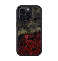 iPhone 15 Pro Wood Phone Case - Merry (Red, 802195)