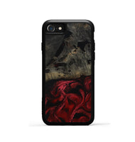 iPhone SE Wood Phone Case - Merry (Red, 802195)