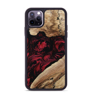 iPhone 11 Pro Max Wood Phone Case - Rome (Red, 802196)