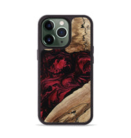 iPhone 13 Pro Wood Phone Case - Rome (Red, 802196)