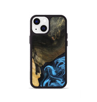 iPhone 13 mini Wood Phone Case - Clora (Blue, 802319)