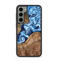 Galaxy S23 Plus Wood Phone Case - Wade (Blue, 802350)