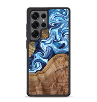 Galaxy S25 Ultra Wood Phone Case - Wade (Blue, 802350)