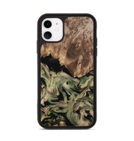 iPhone 11 Wood Phone Case - Ora (Green, 802372)
