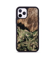 iPhone 11 Pro Wood Phone Case - Ora (Green, 802372)