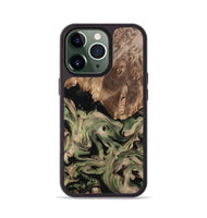 iPhone 13 Pro Wood Phone Case - Ora (Green, 802372)