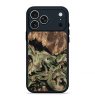 iPhone 17 Pro Max Wood Phone Case - Ora (Green, 802372)
