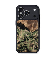 iPhone 17 Pro Wood Phone Case - Ora (Green, 802372)