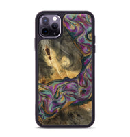 iPhone 11 Pro Max Wood Phone Case - Joesph (Green, 802374)