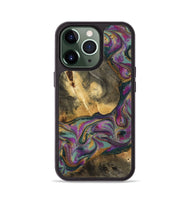 iPhone 13 Pro Wood Phone Case - Joesph (Green, 802374)