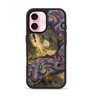 iPhone 16 Wood Phone Case - Joesph (Green, 802374)