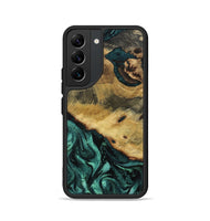 Galaxy S22 Wood Phone Case - Gavyn (Green, 802375)