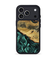 iPhone 17 Pro Wood Phone Case - Gavyn (Green, 802375)