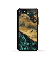 iPhone SE Wood Phone Case - Gavyn (Green, 802375)