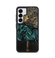 Galaxy S25 Wood Phone Case - Jalisa (Green, 802376)