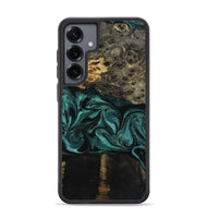Galaxy S25 Plus Wood Phone Case - Jalisa (Green, 802376)